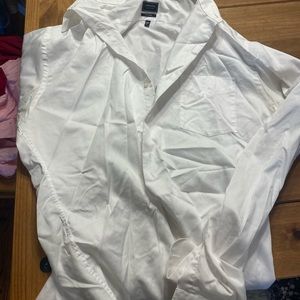 White button down dress shirt